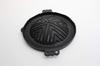 Ikenaga Iron Works with Genghis Khan Gift Wrapping Available "Living Iron" Pot, Perforated, 29cm,