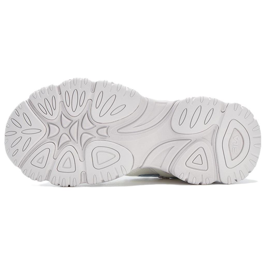Fila Cat Paw 4.0 Simple Solid Color Non-Slip Wear-Resistant Low-Top Casual Shoes Women Sneaker Milk-White Lilac-Gray F12W332113FGD