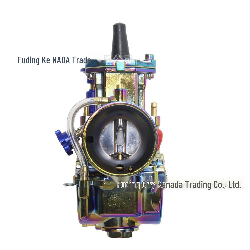 PWK21 Colored Plating Racing Carburetor for Motorcycles & ATVs (Sizes: 24-34mm) PWK28