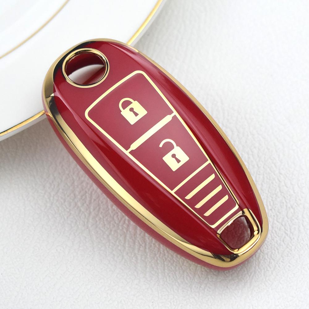 Pouzdro TPU Car Smart Key Cover pro Suzuki Baleno Ertiga Ciaz Ignis Kizashi Swift SX4 S-cross Vitars Bag Protector Příslušenství