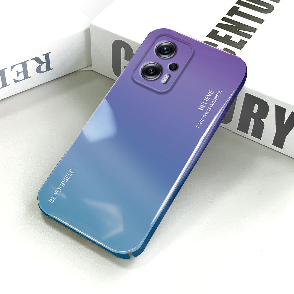 All-inclusive Film Phone Case Cartoon Pattern Design Hard Shell Full Cover Camera Shockproof Protection Case