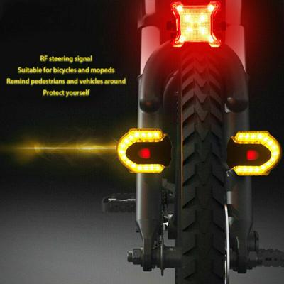 Bike Turn Signals Light Bicycle Front Rear Indicator Safe Tail Lamp Smart Wireless Remote Control