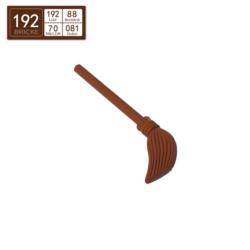 

BRICKE 4332 Building Block Broom Sweeper - Compatible with Lego, MOC Accessories, DIY Gift 52 pieces