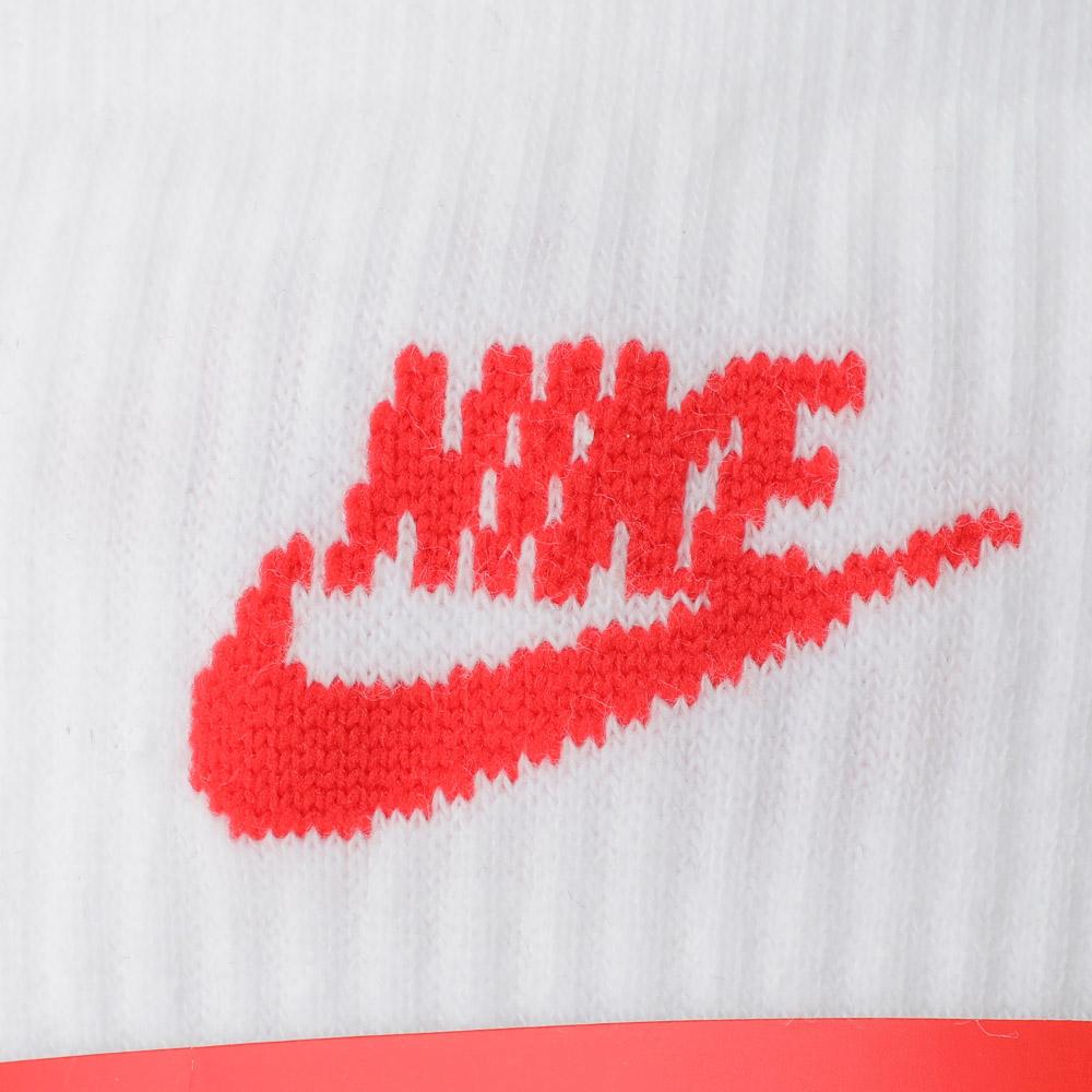 Nike Crew Socks Unisex 3 Pack White (Unisex) Crew Socks SK0109 911