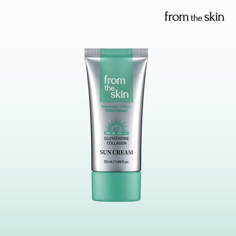

From the Skin Glutathione Collagen Sun Cream 50ml sunscreen