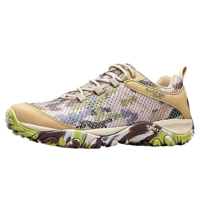 HUMTTO Hantu Hiking Creek Tracking Shoes Men's Spring and Summer Non-slip Lightweight Mesh Breathable Wading Shoes Amphibious Fishing Shoes