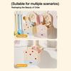 Toast Shaped Sink Hanging Strainer Basket Polka Dot Print Drain Basket  Sink Countertop