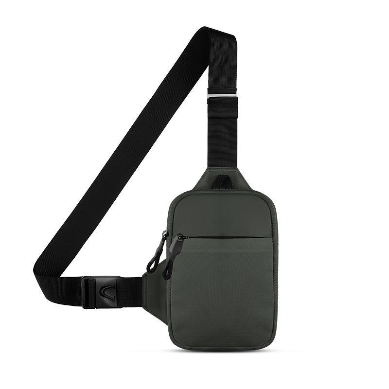 New Casual Men Shoulder Belt Bag Nylon Life Waterproof Outdoor Sports Running Cycling Waist Bag Large Capacity Travel Phone Pouch Bags MIT