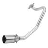 Motorcycle Exhaust System Front Middle Link Pipe 51mm Tip Stainless Steel for X‑ADV150