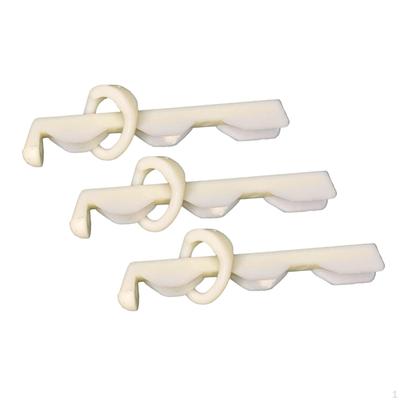 3 Pieces Billiard Cue Clamp Pool Repair Tip Repairing Practical Reusable