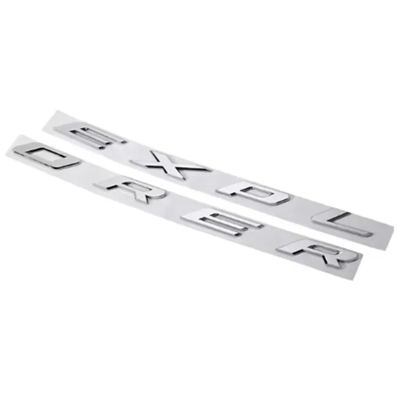 swpzb8 3D ABS Chrome Black Letters Explorer Logo Car Front Hood Emblem Bonnet Badge Sticker For Explorer 2011-2021