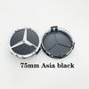 Hub Cap 4pcs 75MM A1714000025 Car Wheel Center Hub for Mercedes Benz AMG A C GLC GLA GLK GLE W205 W204 W203 W212 W211 W213 W210 W164