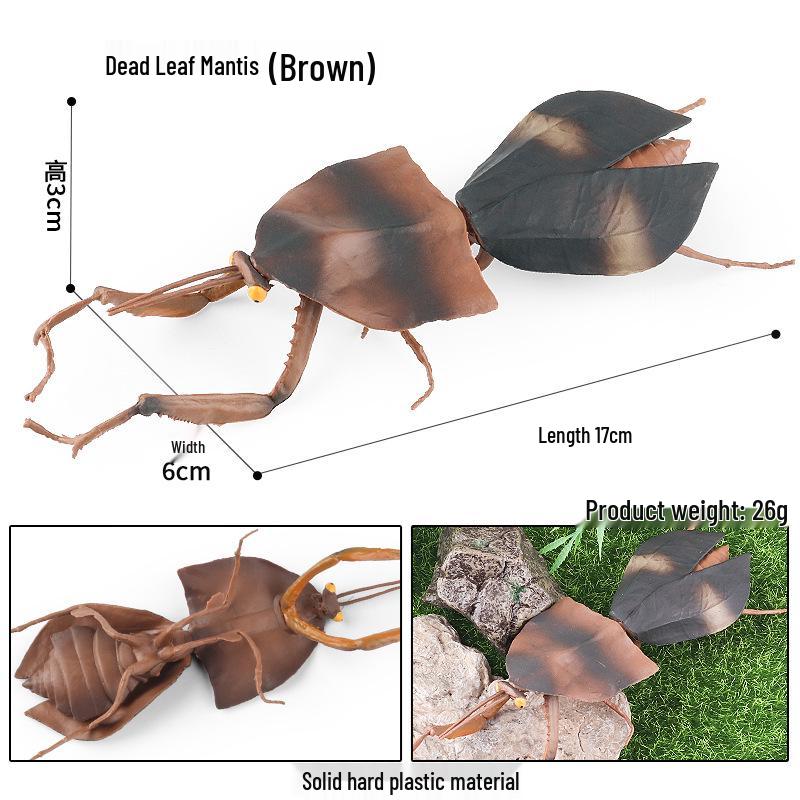 Realistic Praying Mantis Toy Figure - Insect Model Gift