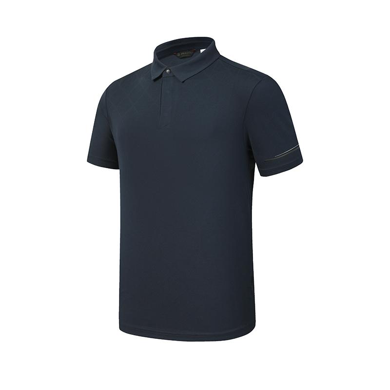 FILA Contact Cool Classic Versatile Comfortable Polo Shirt Men tops Secret-Blue A11M625149FNV M