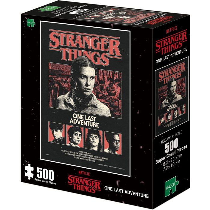 Puzzle Stranger Things Una Última Aventura 500 piezas súper pequeñas - EPOCH Puzzle de Rompecabezas - 5281K