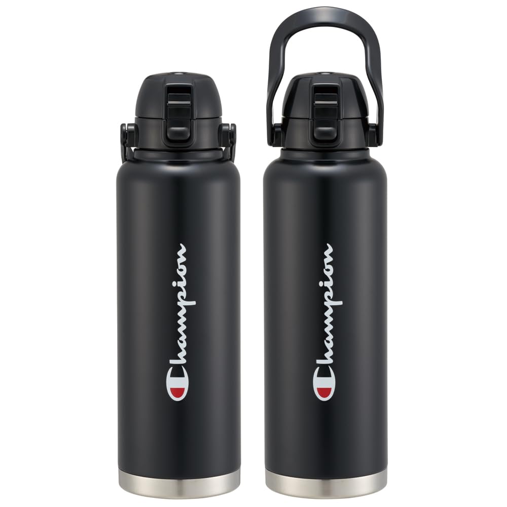 Champion Direct Drinking Bottle with STD15H One-Push Handle, 1500ml, Black,