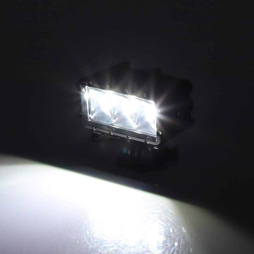 30m 98.4ft Mini Underwater Waterproof Diving LED Video Light Fill Lamp for Hero for SJCam