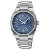 Astron Series 100 Meters Waterproof Quartz Titanium Strap 36mm Women's Watch Blue Dial SBXY101