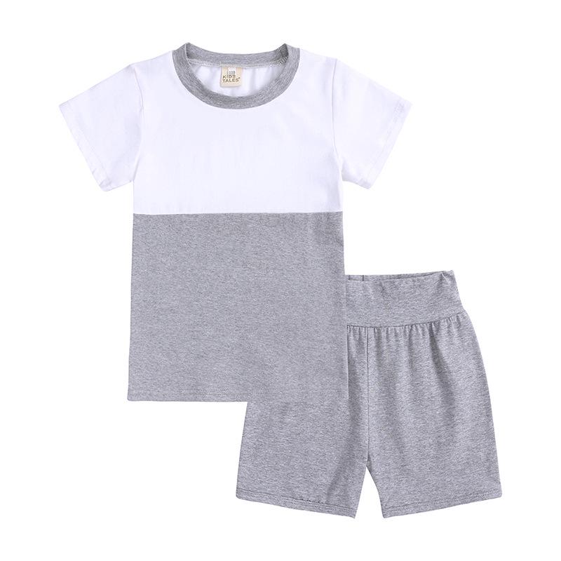2026 Summer Sports Set for Boys & Girls: Short Sleeve T-shirt and Shorts Two-Piece Set for Toddlers and Children