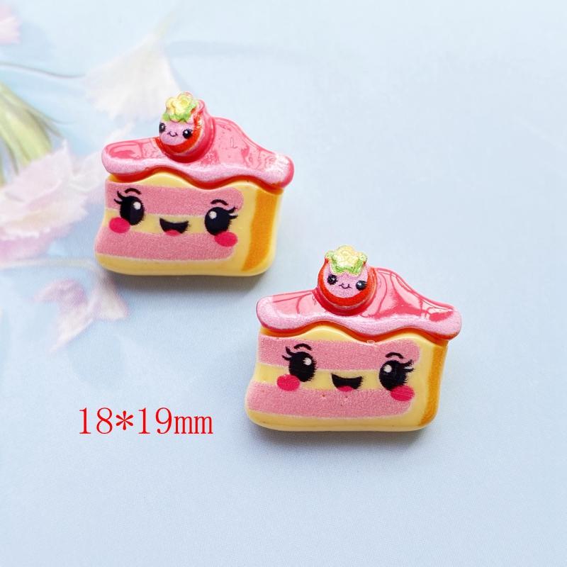 30Pcs Cute Mixed Cartoon Ice Cream/Animal Flat Back Resin Cabochons Scrapbooking DIY Jewelry Craft Decoration Accessorie H200