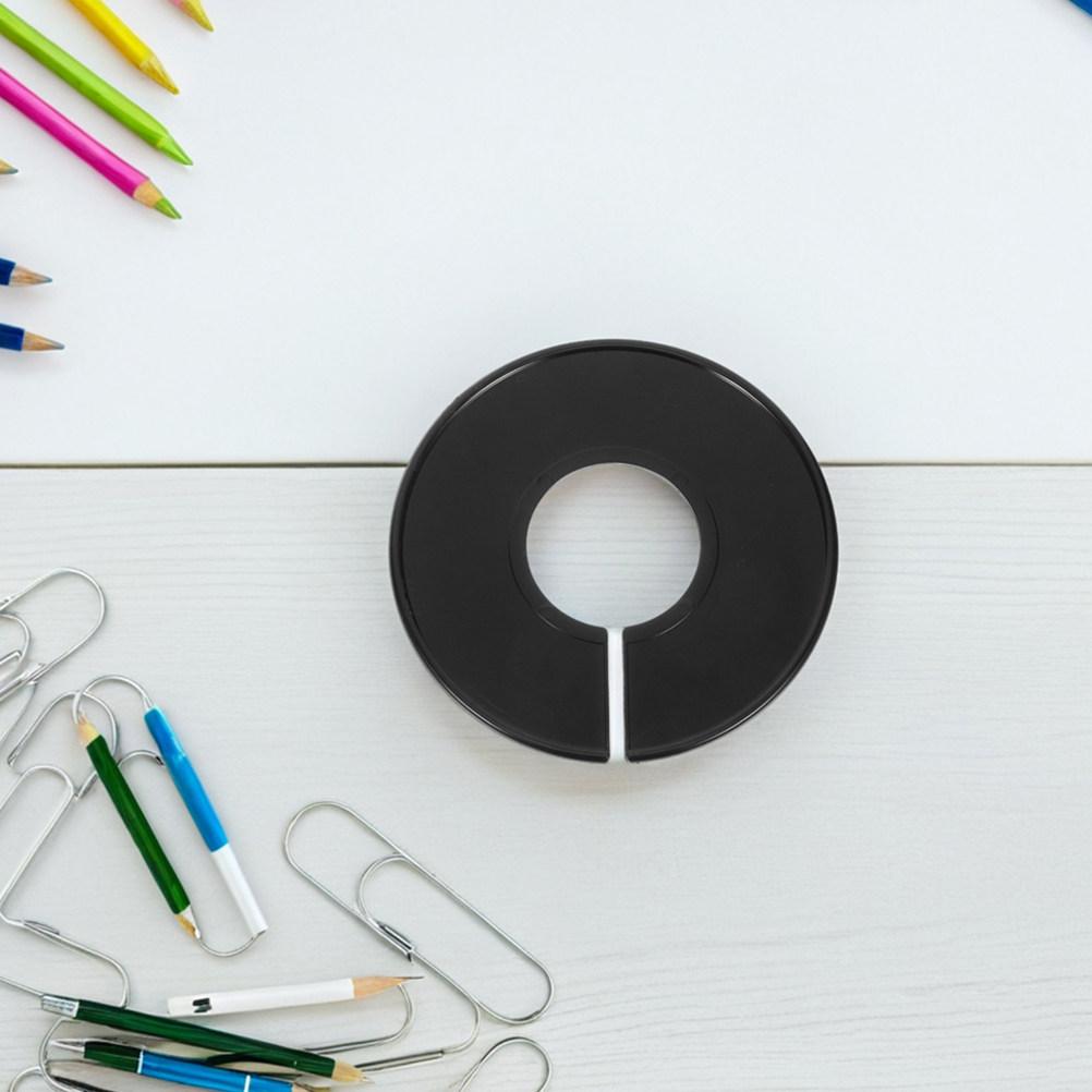 10Pcs Plastic Closet Size Dividers Round Hanger Labels for Clothes Rack Organization Wardrobe Hanger Separators