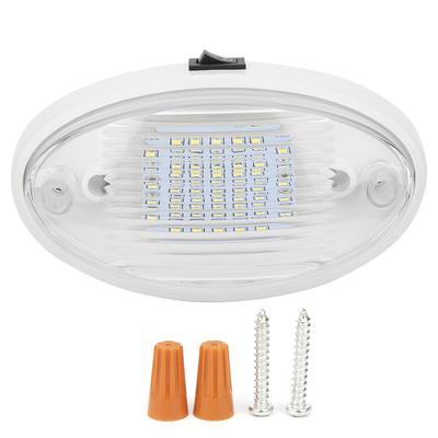 Luz de techo LED de 12V 400lm Alta luminosidad Lámpara interior para Coche RV Yate Barco Remolque