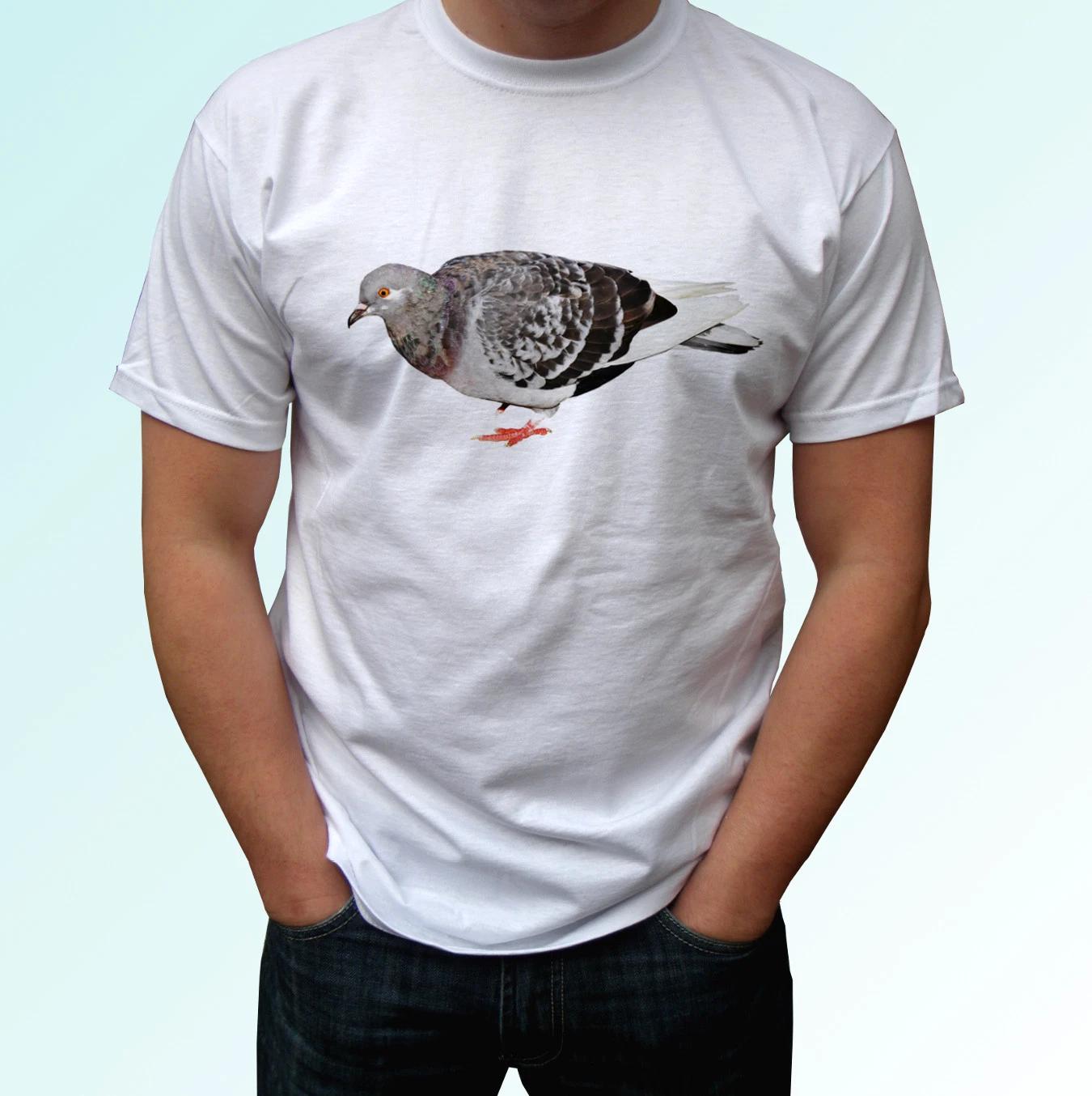 

Pigeon white kids boys T-Shirt animal tee top bird design - s s kids baby sizes 160