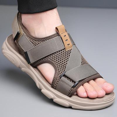 Men Sandals Soft Comfortable Non-Slip Men Shoes High Quality Beach Sandals Mens Gladiator Sandals Summer Casual Flat Shoes