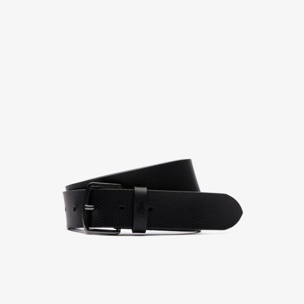 

Lacoste 26 Ss Повседневный Кожаный Ремень 35мм с Перфорацией Bb Rc4084m56g black (000)/100