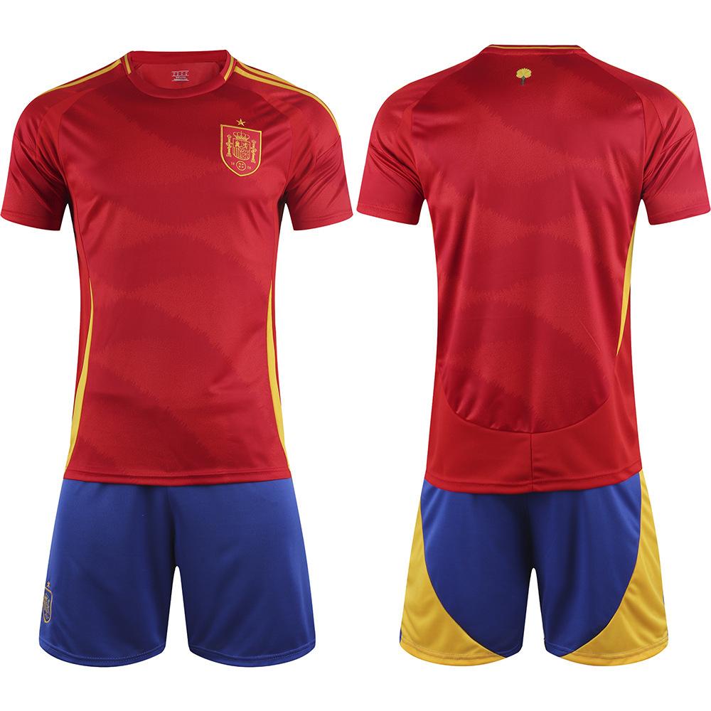 2024 European Cup Spain home jersey No. 9 Garvey 20 Pedri 7 Morata 10 Yamal football jersey Size 16