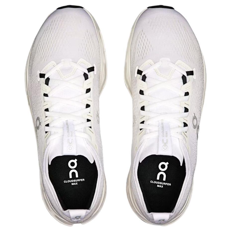 On Cloudsurfer Atmungsaktiv Niedrig geschnitten Langstrecken Laufschuhe Herren Weiß 3MF30431200