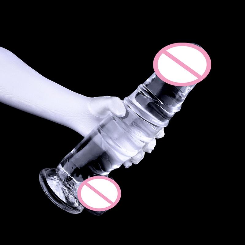 Huge Dildo Vagina Long Anal Butt Plug Suction Cup Penis For Woman Masturbato Clitoral Stimulator Massager Lesbian Adult Sex Toys