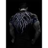 Fitness Short Sleeved Sports Elastic Quick Drying Tight Fitting Clothes for Couples