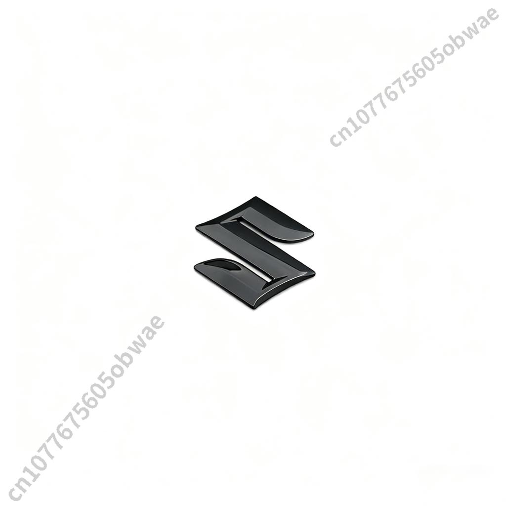 For SUZUKI ALTO Front Rear Car Emblem Badge Logo Black Glossy Auto Sticker Accessories Universal Rear Trunk Badge Logo