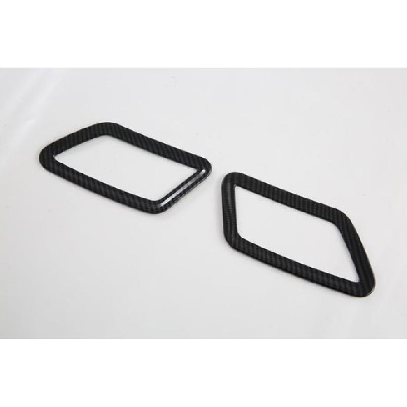 LHD Carbon Fiber Front Upper Air Vent Lid Cover Trim For -2025 Toyota Prius