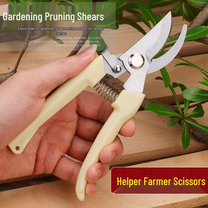 SK85 Steel Multi-functional Pruning Shears for Thick Branches and Fruit Trees - Garden Scissors and Tools