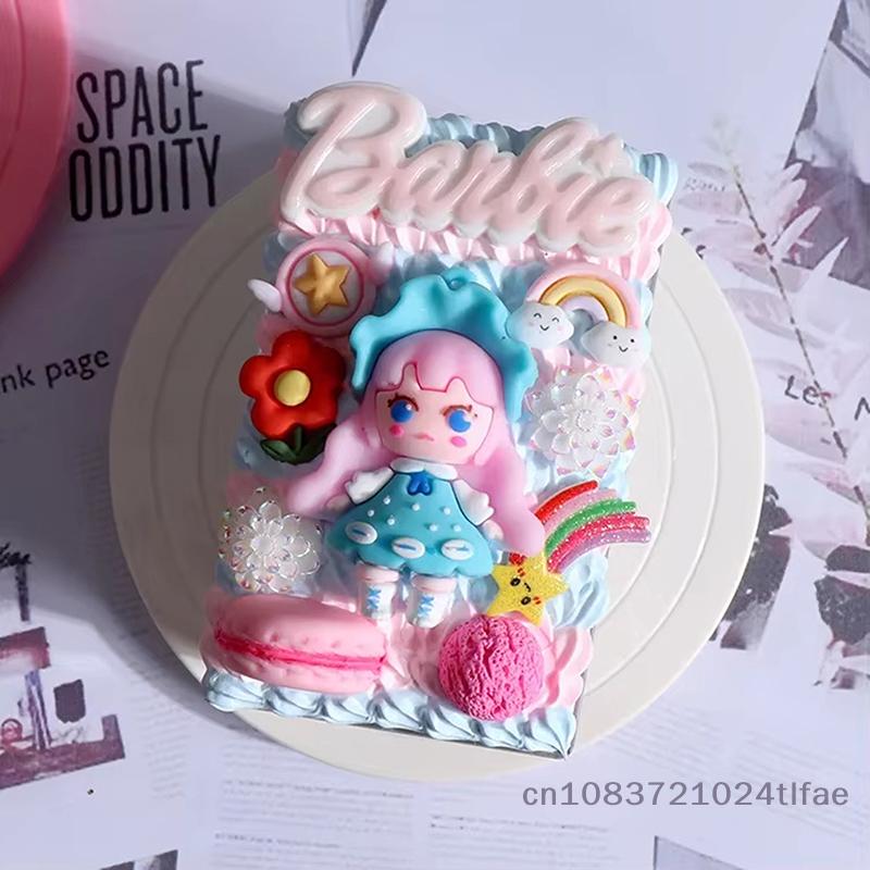 Rotating Cake Plate 1PC Kitchen, Round Stand, Anti-skid Baking Pan Tool, Plastic Turntable Cake Decorating Rotary