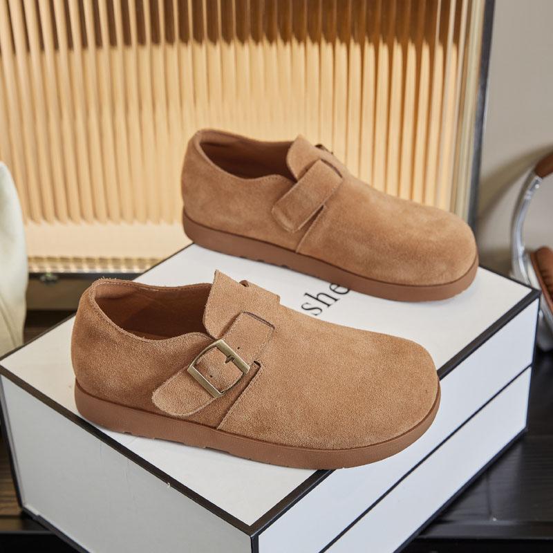 Fashion AIYUQI Women Flat Shoes 2025 New  Retro Soft Moccasins For Women Genuine Leather Large Size Sneakers Casual Shoes Female