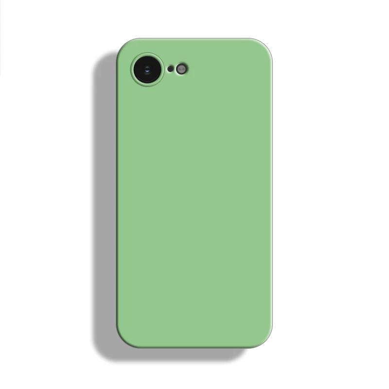 Für iPhone 6 6S 6Plus Plus + 7 8 SE2 SE3 7Plus 8Plus SE2 SE3 SE4 SE 2025 16E Original Flüssigsilikon Gummi Stoßfester Bumper