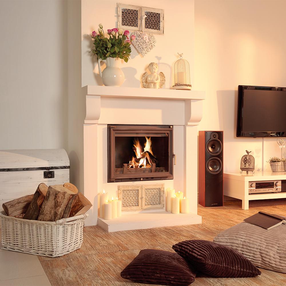 Kominek żeliwny KRATKI ZUZIA 15 kW Ø 200