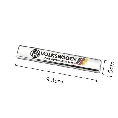 Для VW Volkswagen Jetta MK5 Golf 3D Металева Автомобільна Наклейка Емблема Значок За допомогою Наклейки Авто Стайлінг для Volkswagen GOLF 5 Tiguan Polo Golf 6