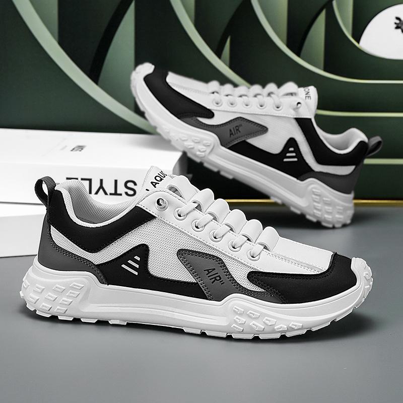 

2025 Forrest Gump мужские летние дышащие сетчатые спортивные кроссовки для отдыха маленькие белые туфли для подростков с одной педалью для прямой трансляции взрыв 39