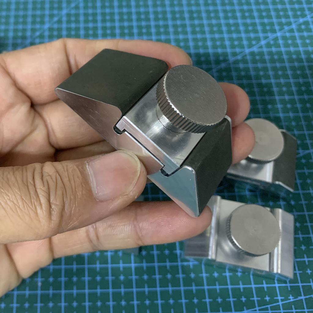Hand Sander Sandpaper Holder Manual Hand Sanding Block for Leather Craft Edges Polishing Sanding Clip