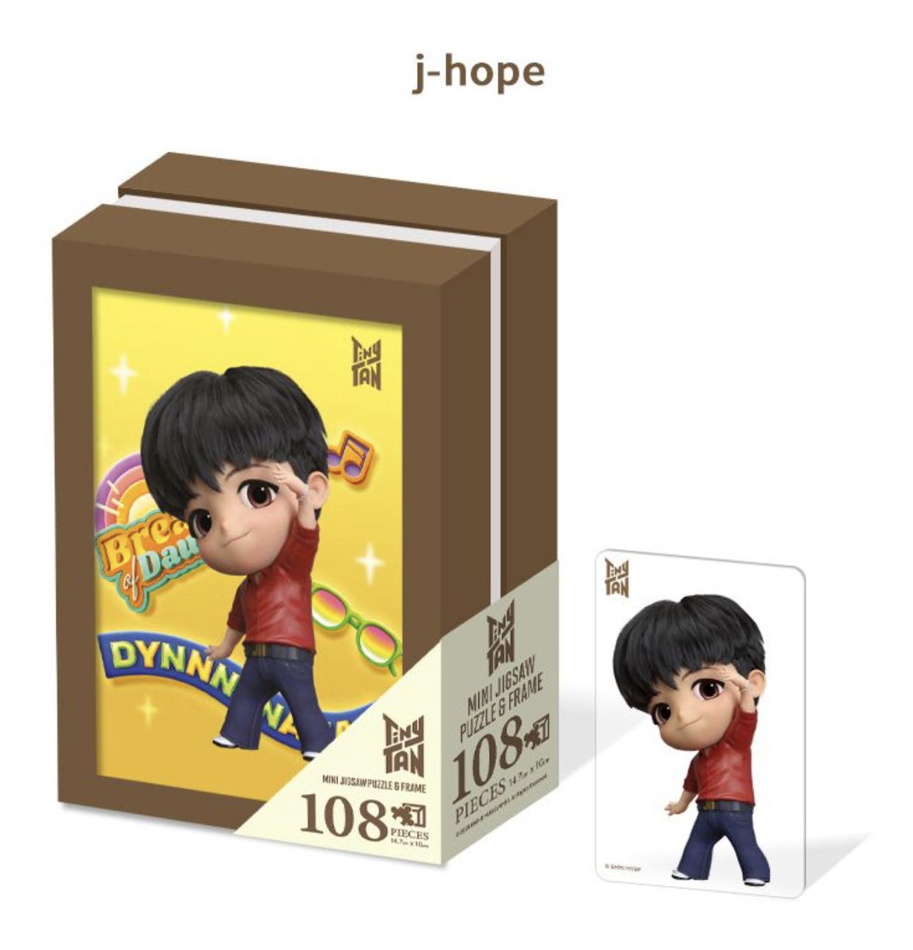 

Пазл BTS TINYTAN Frame Jigsaw 108Pcs (7 варіантів) #J-HOPE