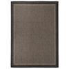 Flatweave Outdoor Rug, 200X280 Cm, Dark Brown