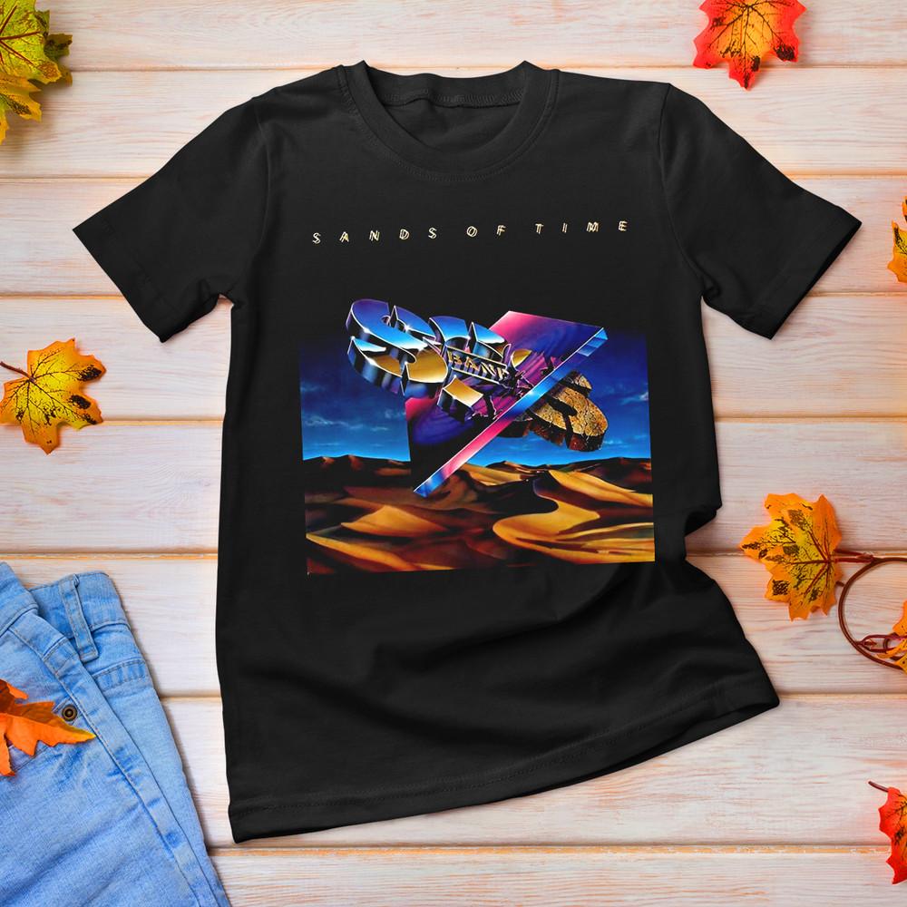 

The SOS Band Sands Of Time Heavy Cotton Full Size Men Women Black Shirt MM979 Unisex T-Shirt XXXXL