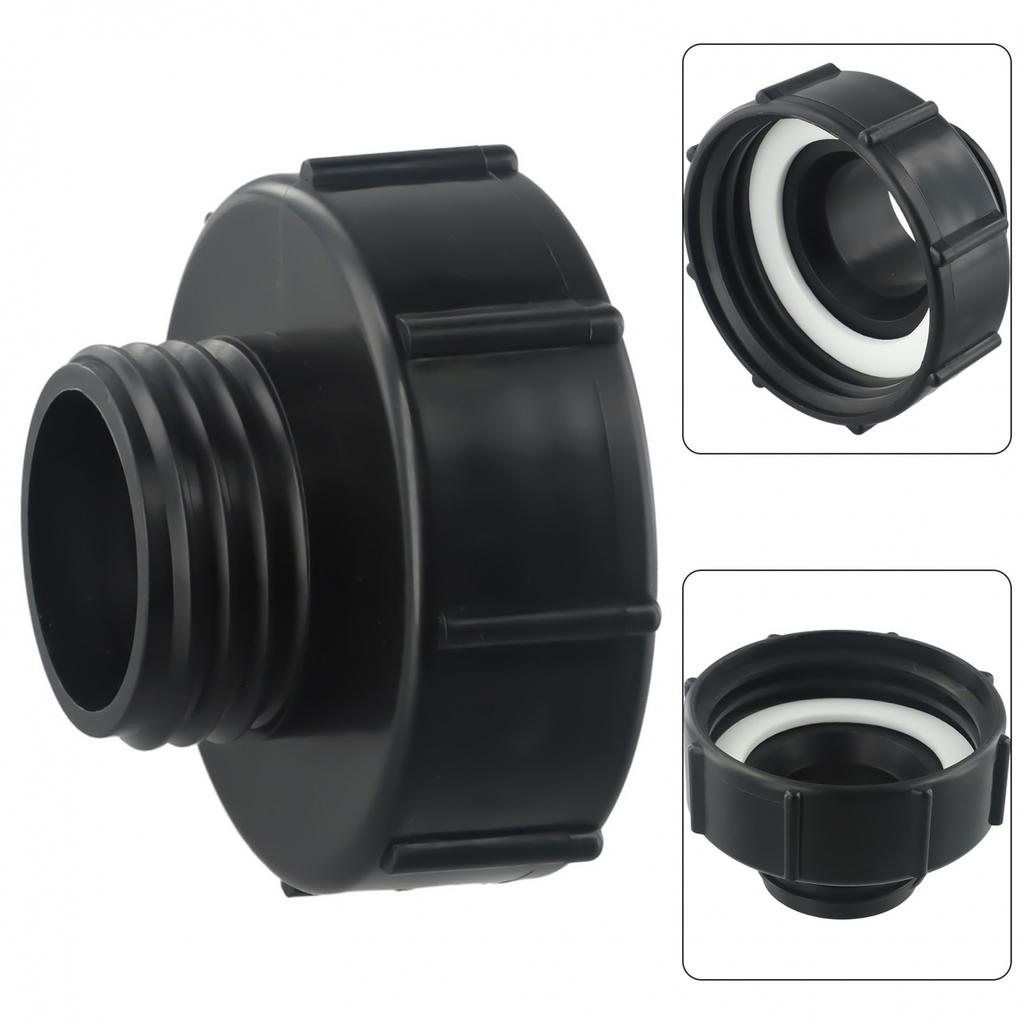 IBC Water Tank Adapter Connector S100x8 To S60X6 Garden Tap Hose Fitting