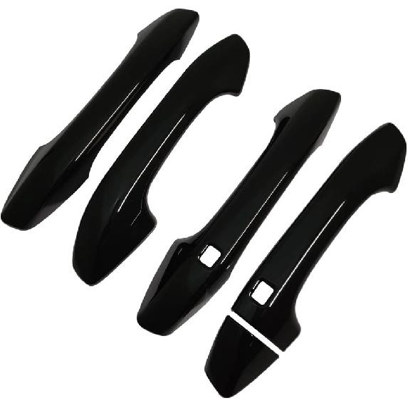 ABS Glossy Black Exterior Door Handle Cover Trim For Kia K5 Accessories     2024 2025 With Smart Keyhole (Not For Optima 2015-)