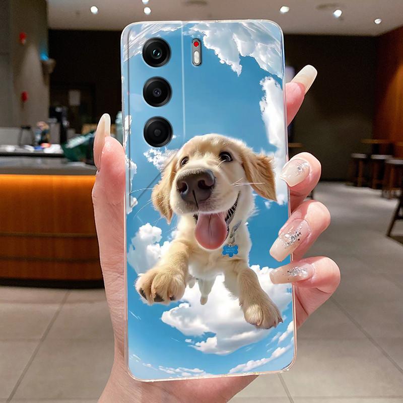 For Tecno Camon 40 Pro 4G 5G CM6 CM7 CM5 Silicone Luxury Dragon Cute Cool Boys Girls Transparent Phone Case Camon40 40Pro Cover