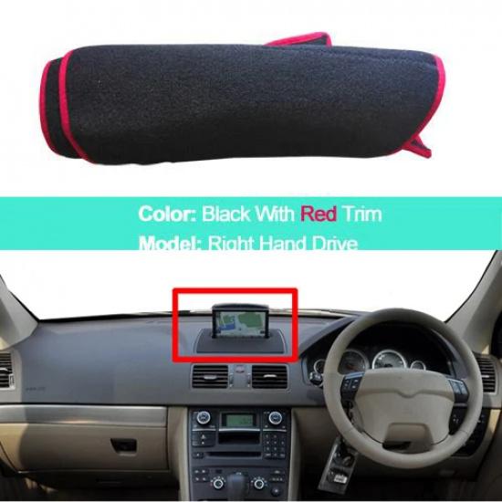 2 Layers Car Inner Dashboard Cover Dash Mat Carpet Cushion Sun Shade Dash Board Pad Cape For Volvo XC90 2002 - 2011 2012 2013